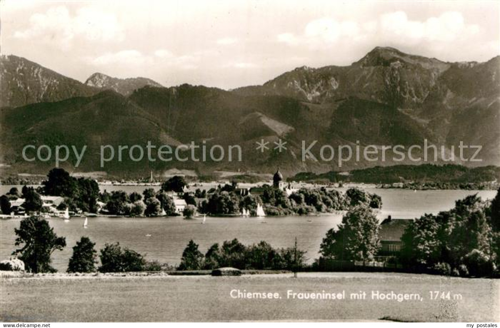 72992567 Chiemsee Teilansicht Hochgern Chiemsee - Autres & Non Classés