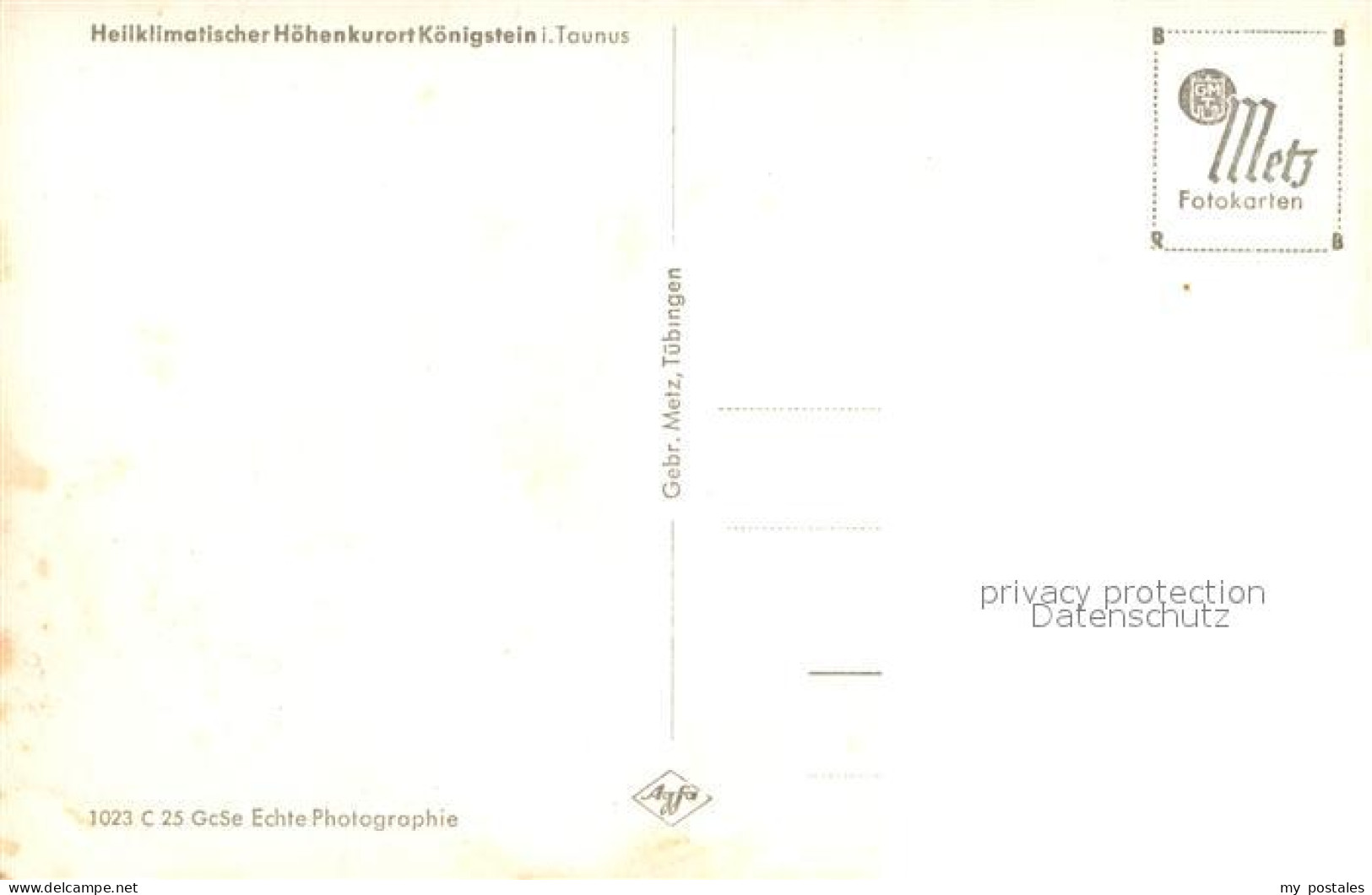 72992469 Koenigstein Taunus Teilansicht  Koenigstein Taunus - Königstein
