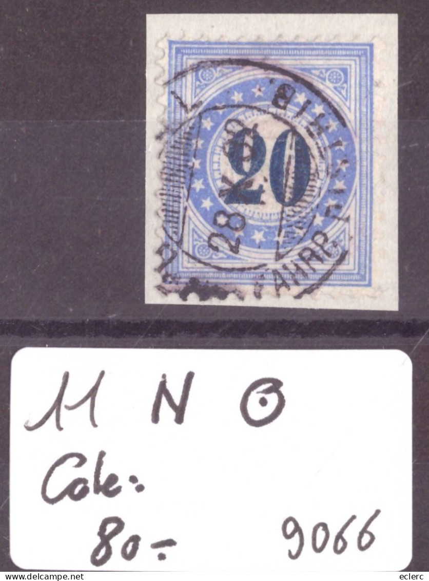 TAXE - No 11 N OBLITERE - PAPIER MÊLE -  COTE: 80.- - Postage Due