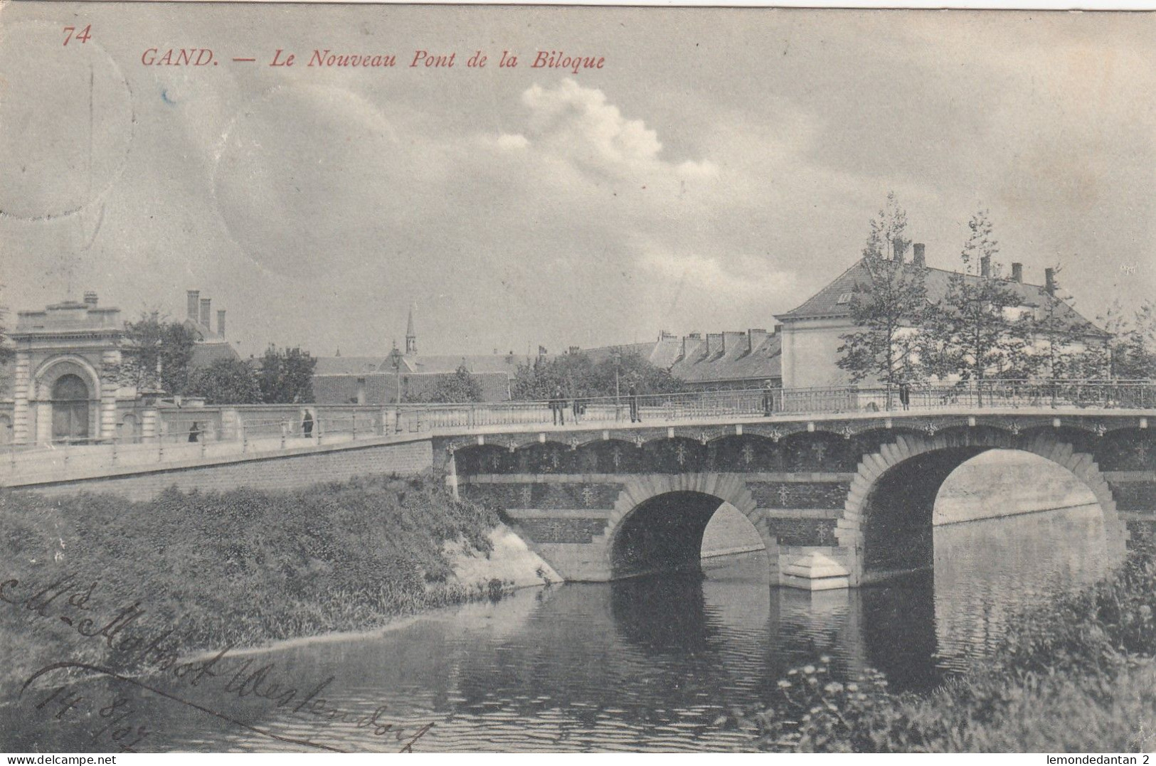 Gand - Le Nouveau Pont De La Biloque - Gent