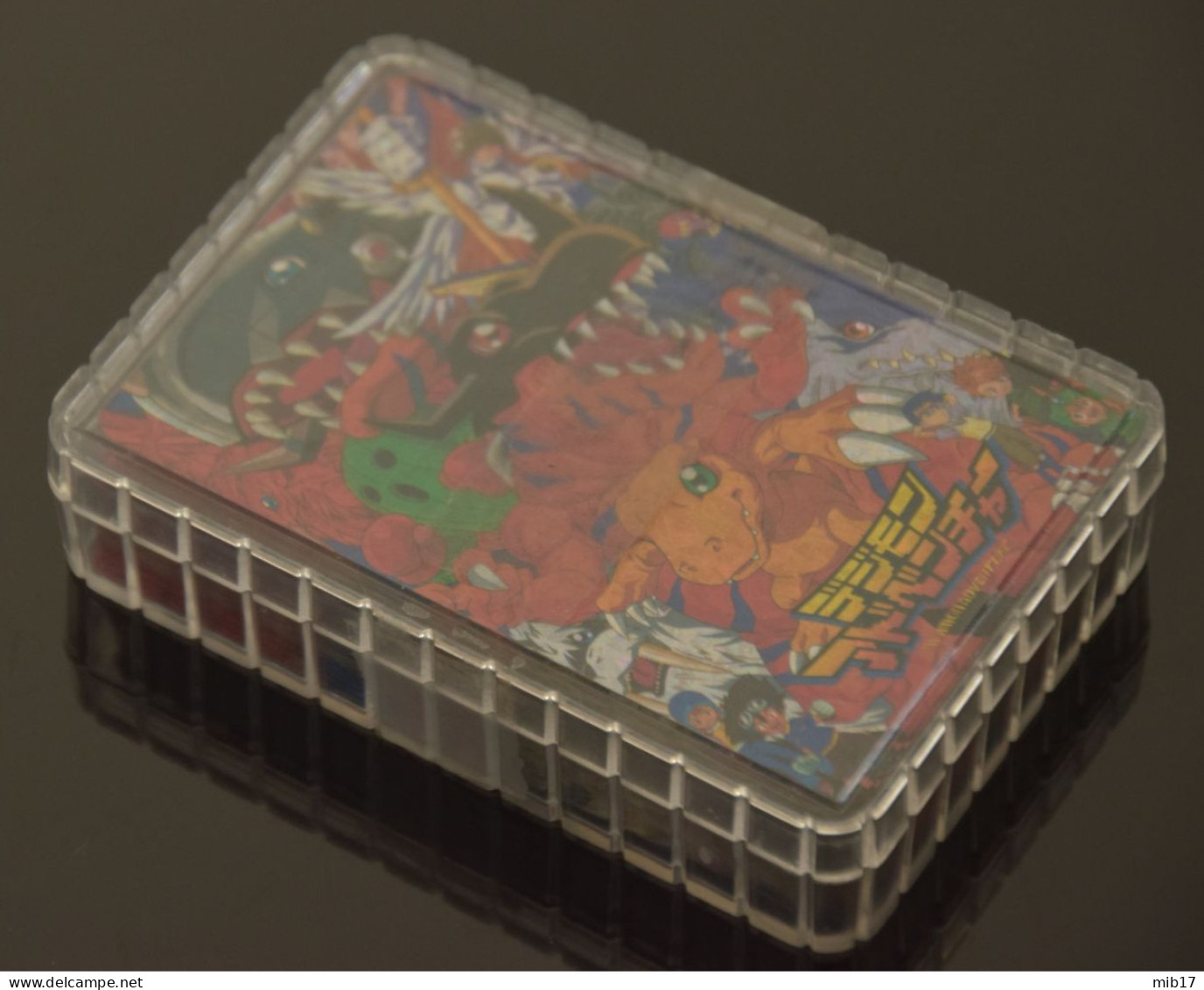 Jeu De Cartes DIGIMON ADVENTURE - MANGA - 52 Cartes Dos Brillant Avec Boîte Plastique - Kartenspiele (traditionell)