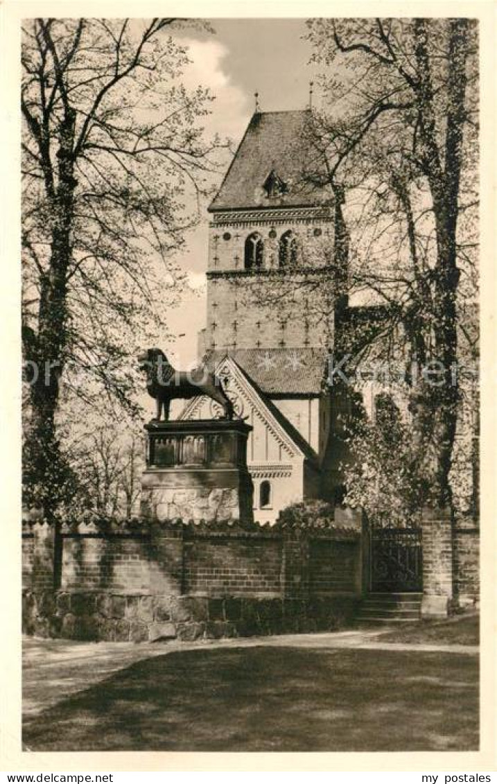 72992389 Ratzeburg Dom Suedansicht Mit Loewen Ratzeburg - Ratzeburg