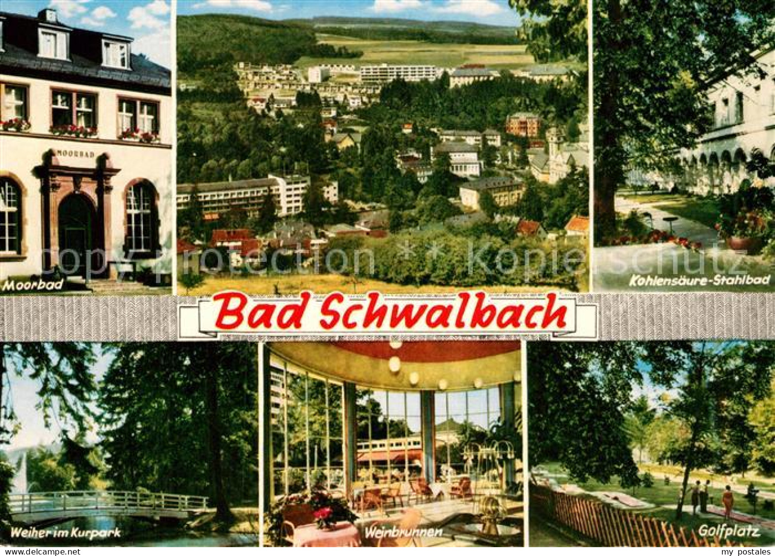 72992341 Bad Schwalbach Moorbad Kohlensaeure Stahlbad Weiher Im Kurpark Weinbrun - Bad Schwalbach