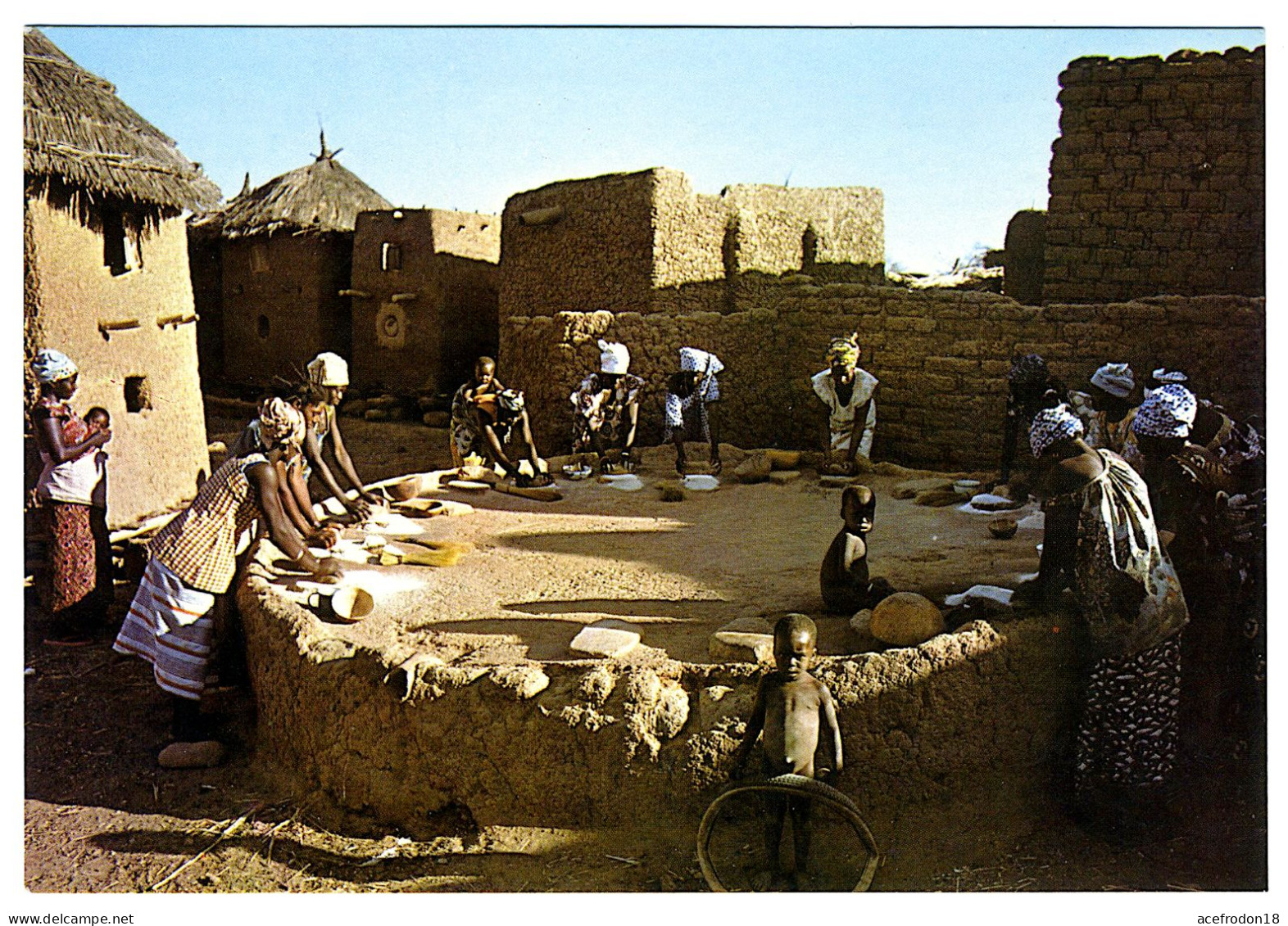 En Pays Mossi Près De Ouahigouya - La Préparation Du Repas Du Soir - Burkina Faso