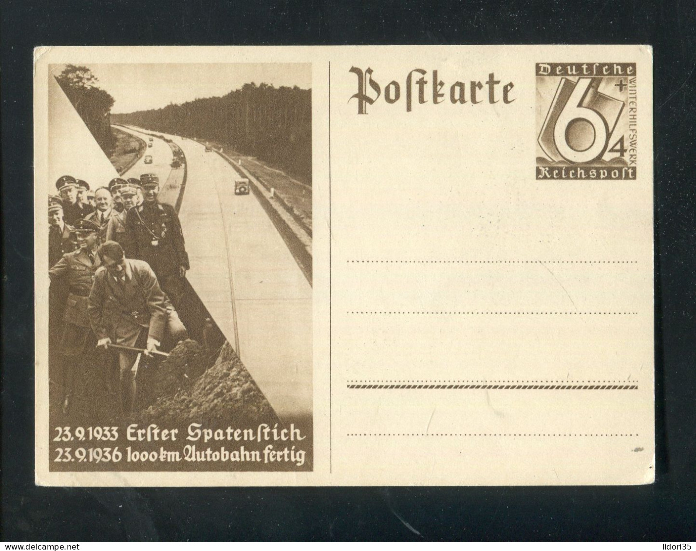 "DEUTSCHES REICH" 1936, Sonderpostkarte Mi. P 263 ** (L1251) - Postkarten