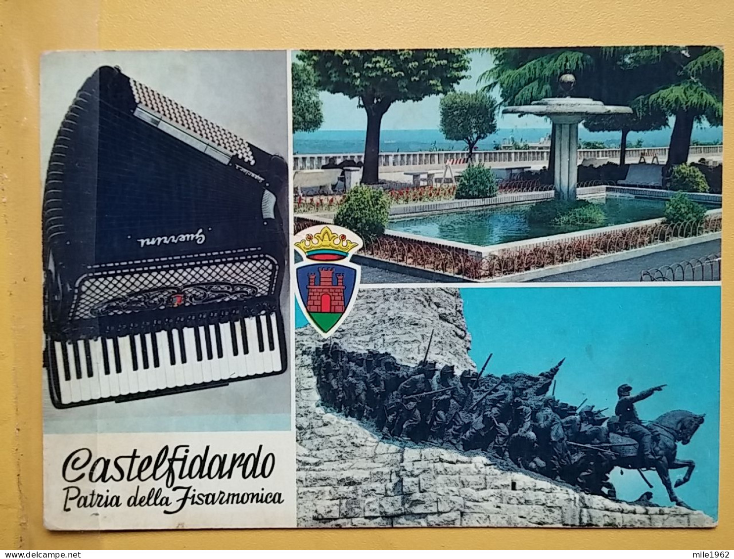 KOV 421-74 - ITALIA, ITALY, CASTELFIDARDO, FISARMONICA, ACCORD, ACCORDION - Andere & Zonder Classificatie