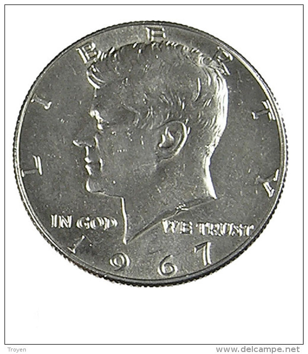 Half Dollar - Kennedy - USA - 1967  - Argent-Cuivre  - TTB - - 1916-1947: Liberty Walking (Liberté Marchant)