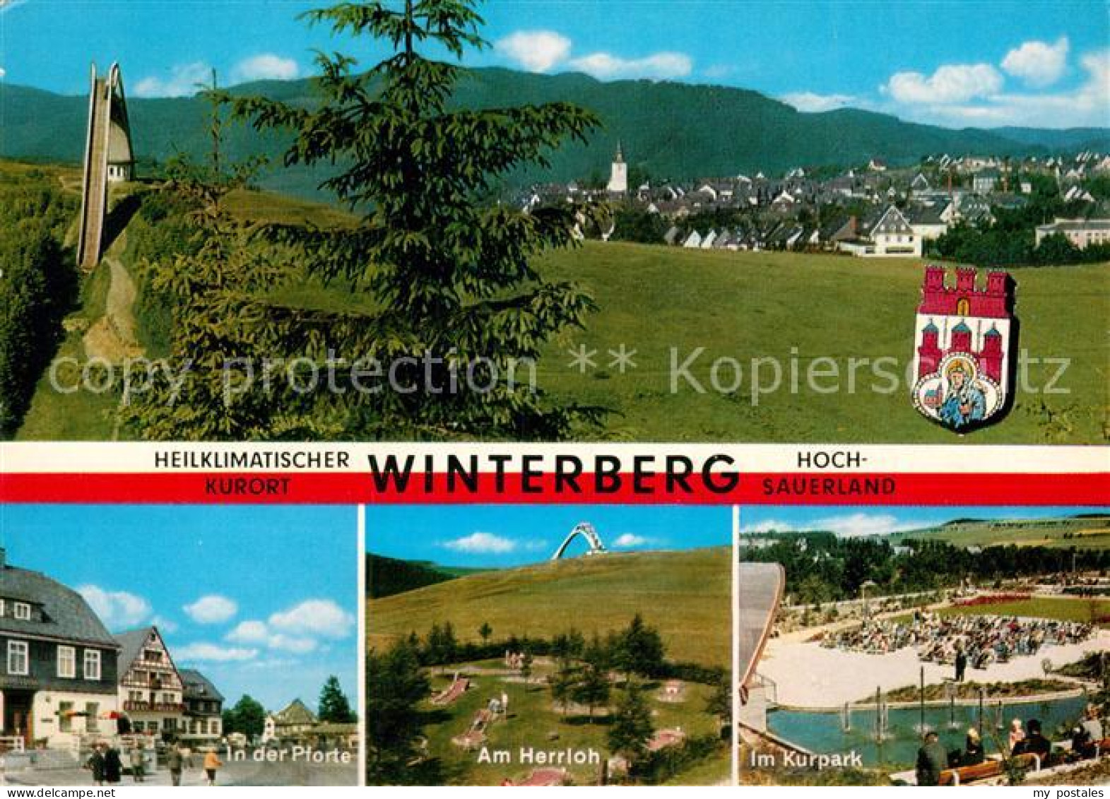 72991497 Winterberg Hochsauerland Sprungschanze Pforte Herrloh Kurpark Winterber - Winterberg