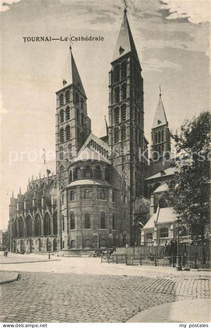 72991427 Tournai Hainaut Cathedrale Tournai Hainaut - Andere & Zonder Classificatie