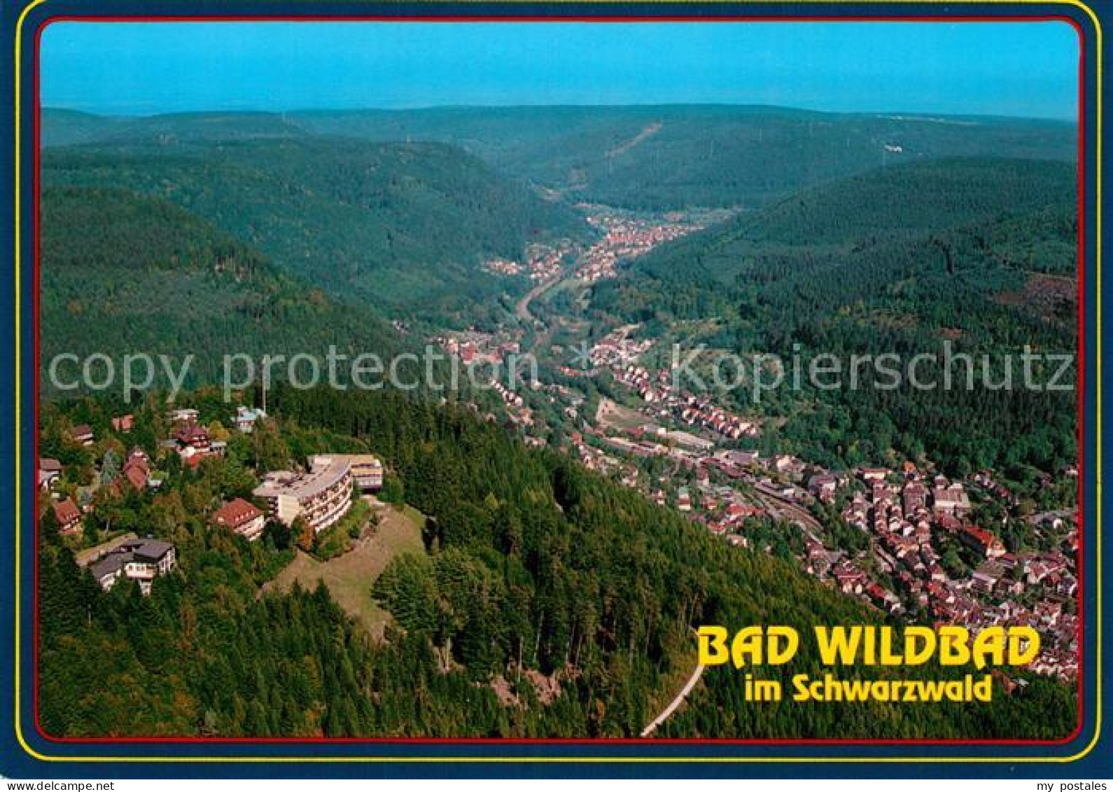 72991263 Bad Wildbad Fliegeraufnahme Bad Wildbad - Autres & Non Classés