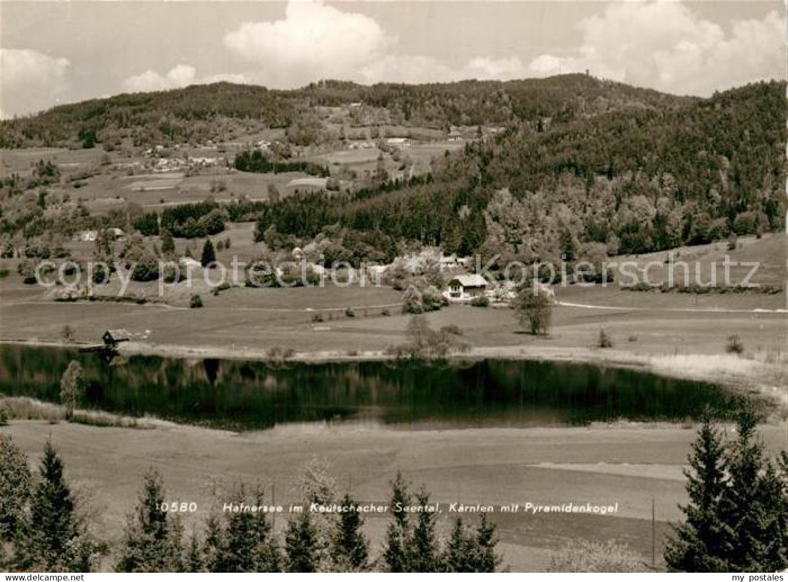 72991176 Hafnersee Panorama Kautschacher Seental Mit Pyramidenkogel Hafnersee - Altri & Non Classificati