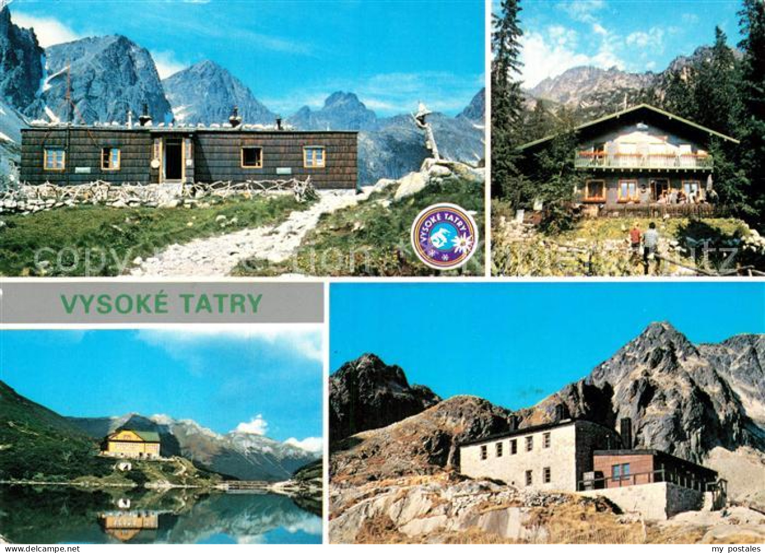 72991157 Vysoke Tatry Chata Berghuetten Hohe Tatra Bergsee Gebirgspanorama Vysok - Slowakei