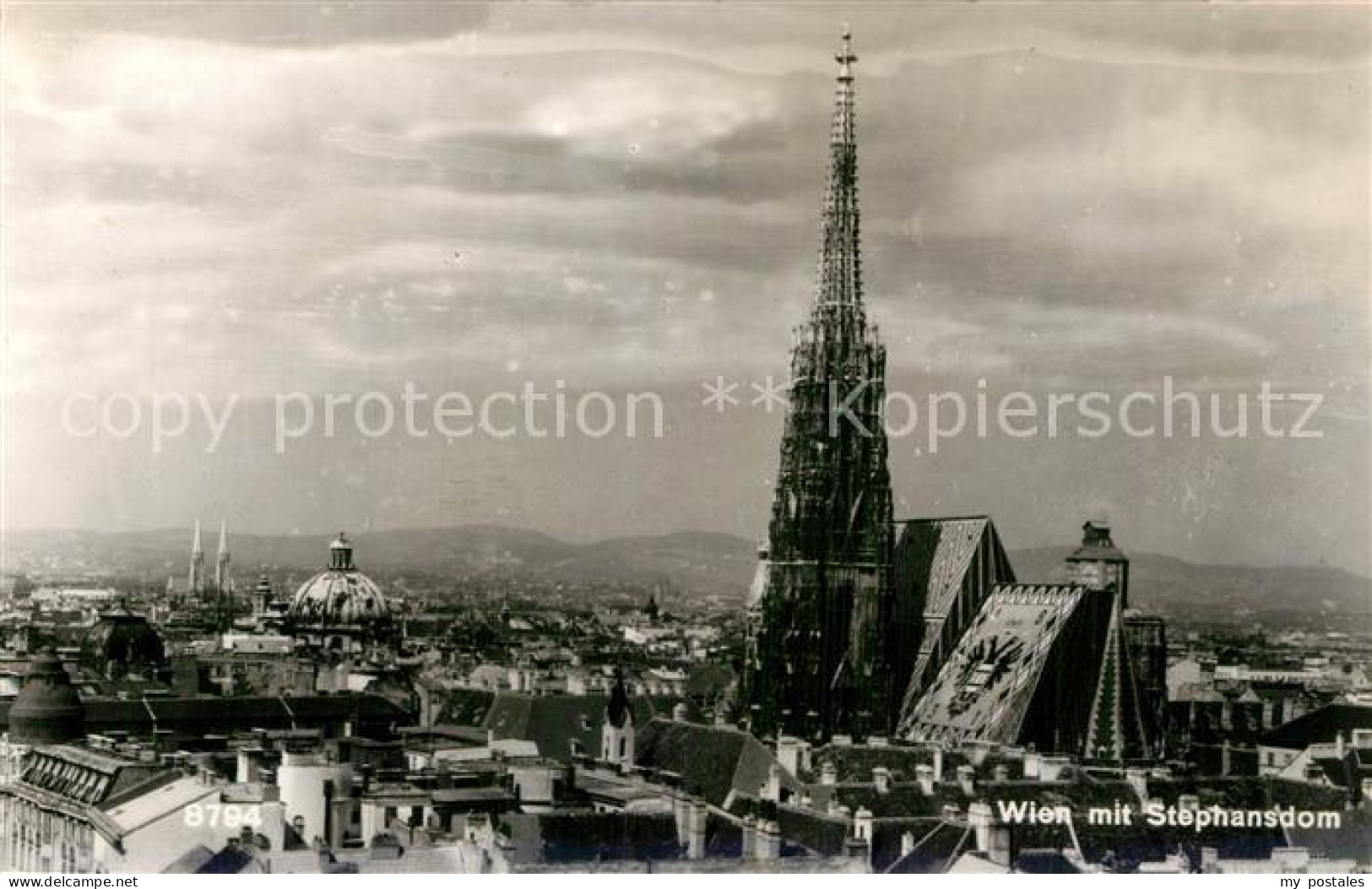 72990659 Wien Mit Stephansdom Wien - Autres & Non Classés