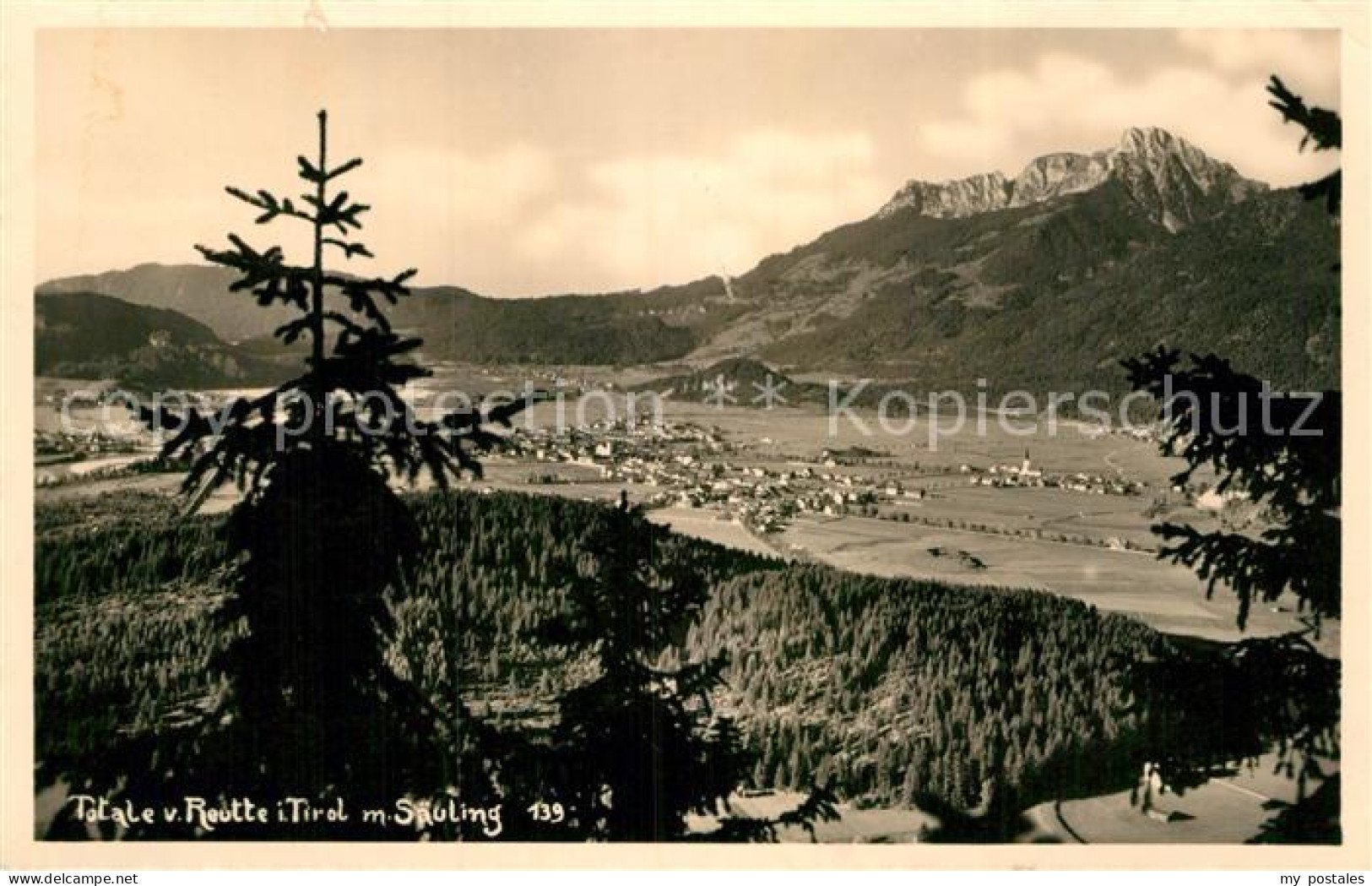 72990655 Reutte Tirol Mit Saeuling Reutte Tirol - Sonstige & Ohne Zuordnung