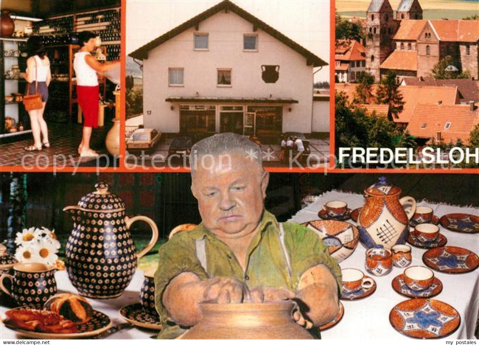 72990581 Fredelsloh Bunzlauer Handtoepferei Georg Greulich Fredelsloh - Sonstige & Ohne Zuordnung