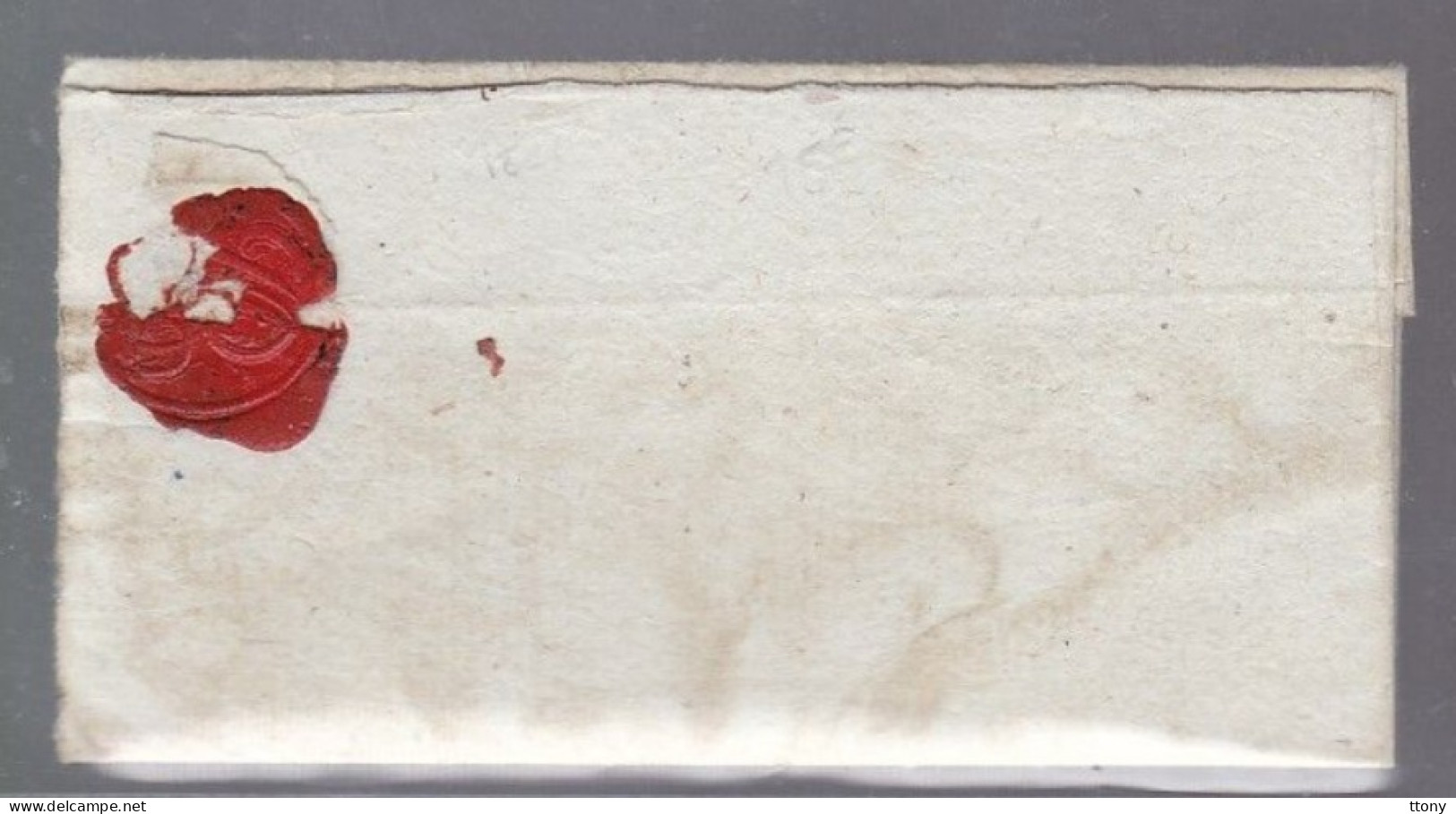 Lettre Dite Précurseurs  Sur  Lettre  Marque Postale 83 St- Fargeau - 1801-1848: Precursors XIX