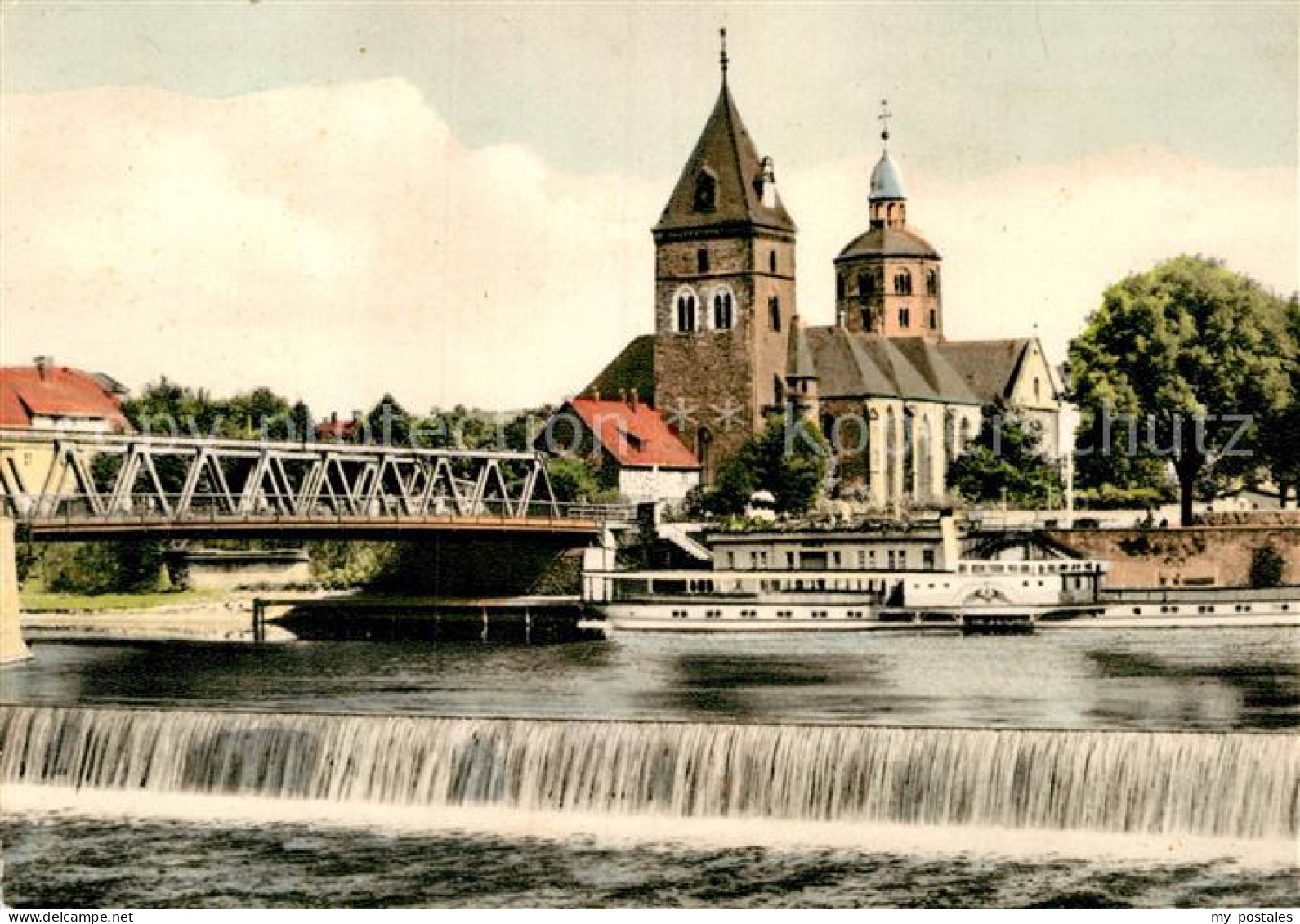 72990579 Hameln Weser Weserbruecke Und Muenster Hameln Weser - Andere & Zonder Classificatie