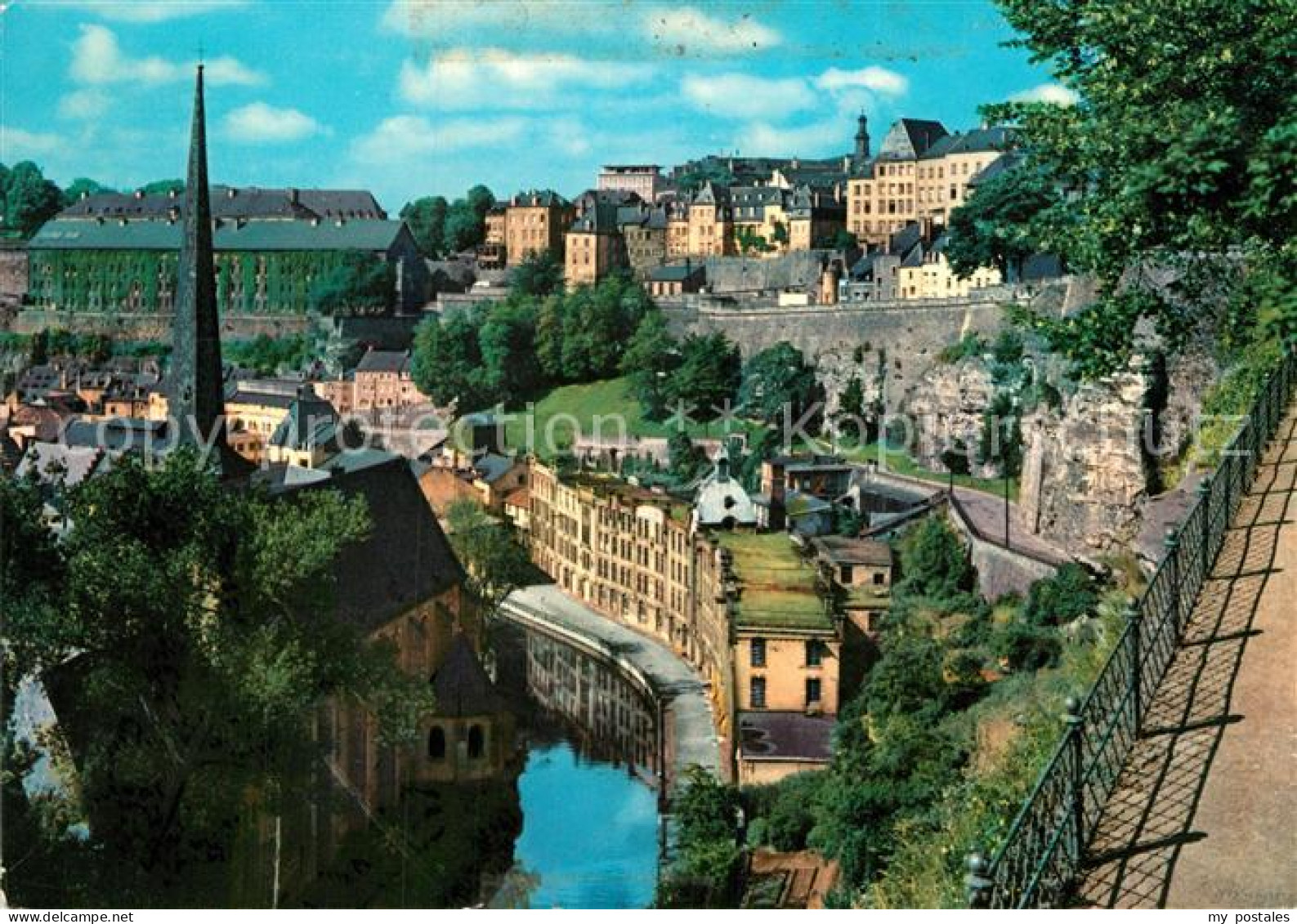 72990527 Luxembourg_Luxemburg Vallee De L'Alzette Ville Basse Du Grund - Sonstige & Ohne Zuordnung