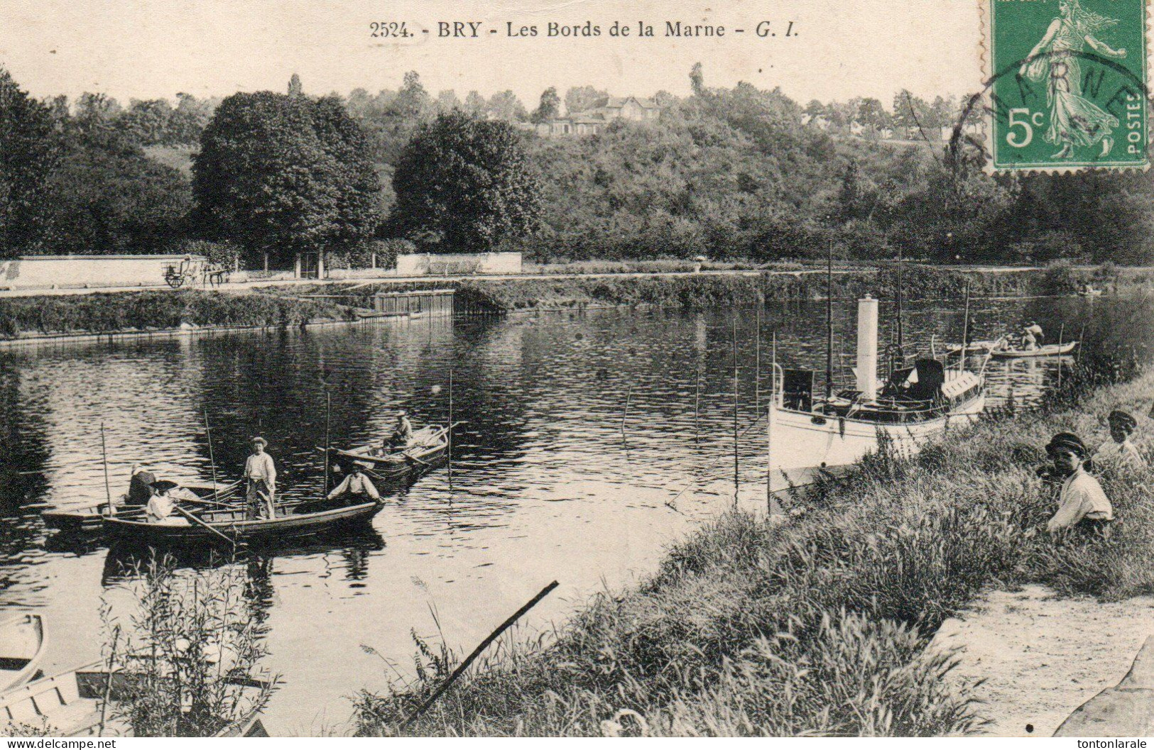 CPA - BRY SUR MARNE - LES BORD DE LA MARNE - Bry Sur Marne