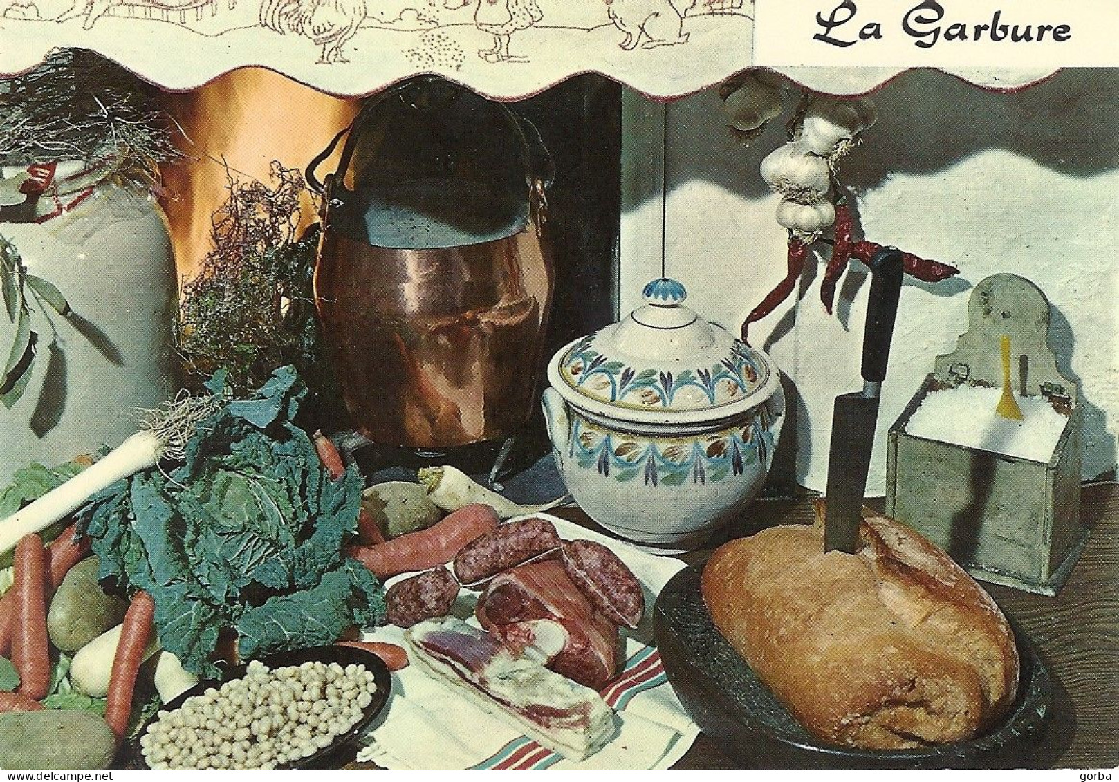 *CPM - La Garbure - Au Verso Recette ; - Recipes (cooking)