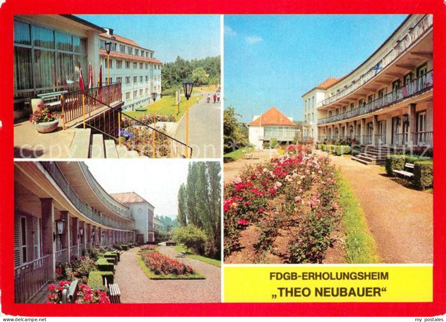 72989734 Tabarz FDGB Erholungsheim Theo Neubauer Tabarz - Tabarz