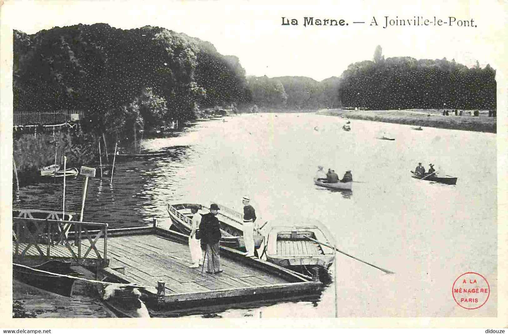 94 - Joinville Le Pont - La Marne - Animée - CPA - Voir Scans Recto-Verso - Joinville Le Pont