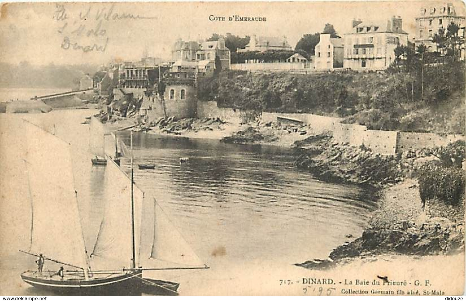 35 - Dinard - La Baie Du Prieuré - Bateaux - Précurseur - CPA - Voir Scans Recto-Verso - Dinard