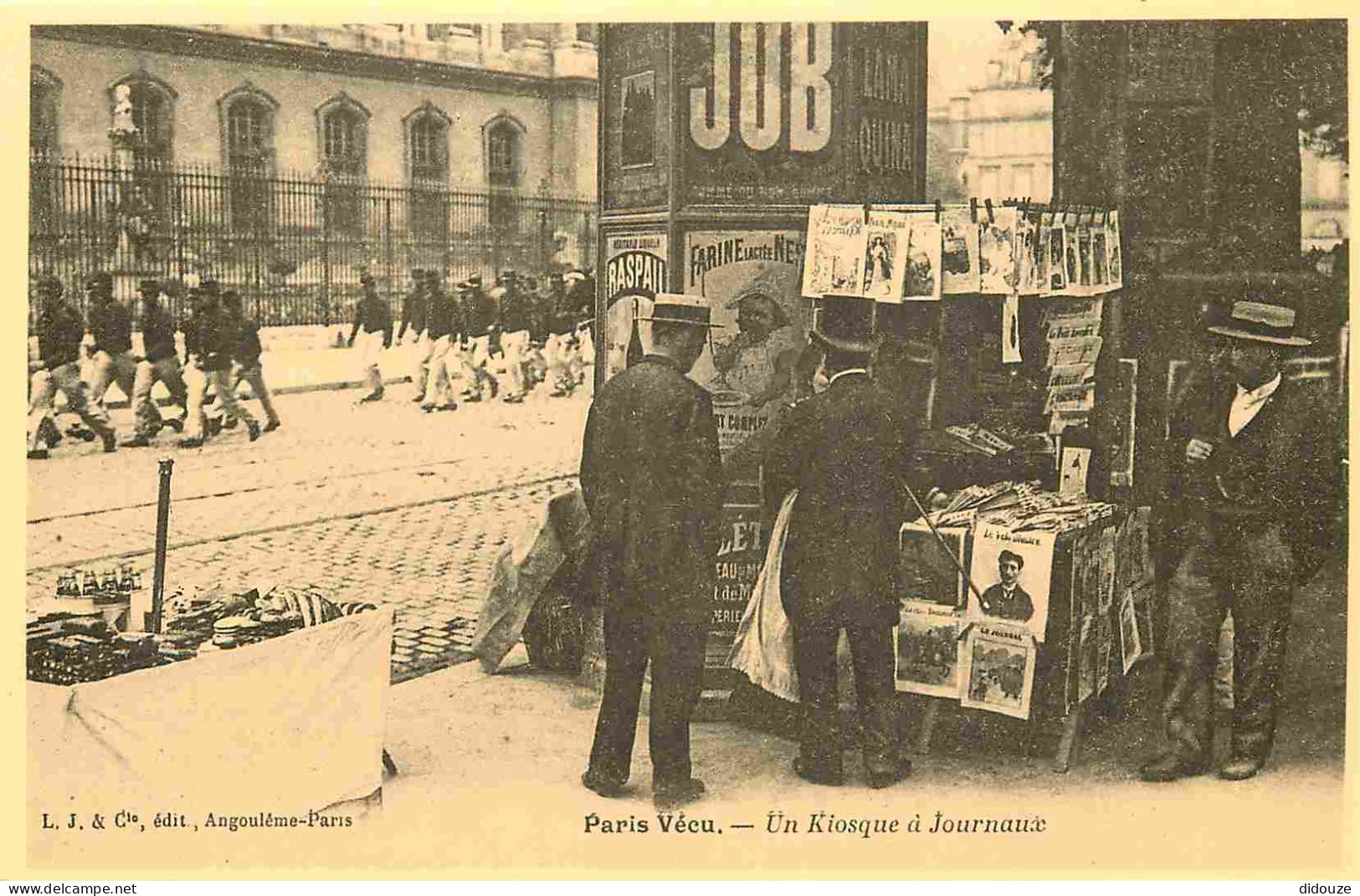 Reproduction CPA - 75 Paris - Paris Vécu - Un Kiosque à Journaux - C'était La France - No 125 - CPM Format CPA - Carte N - Other & Unclassified