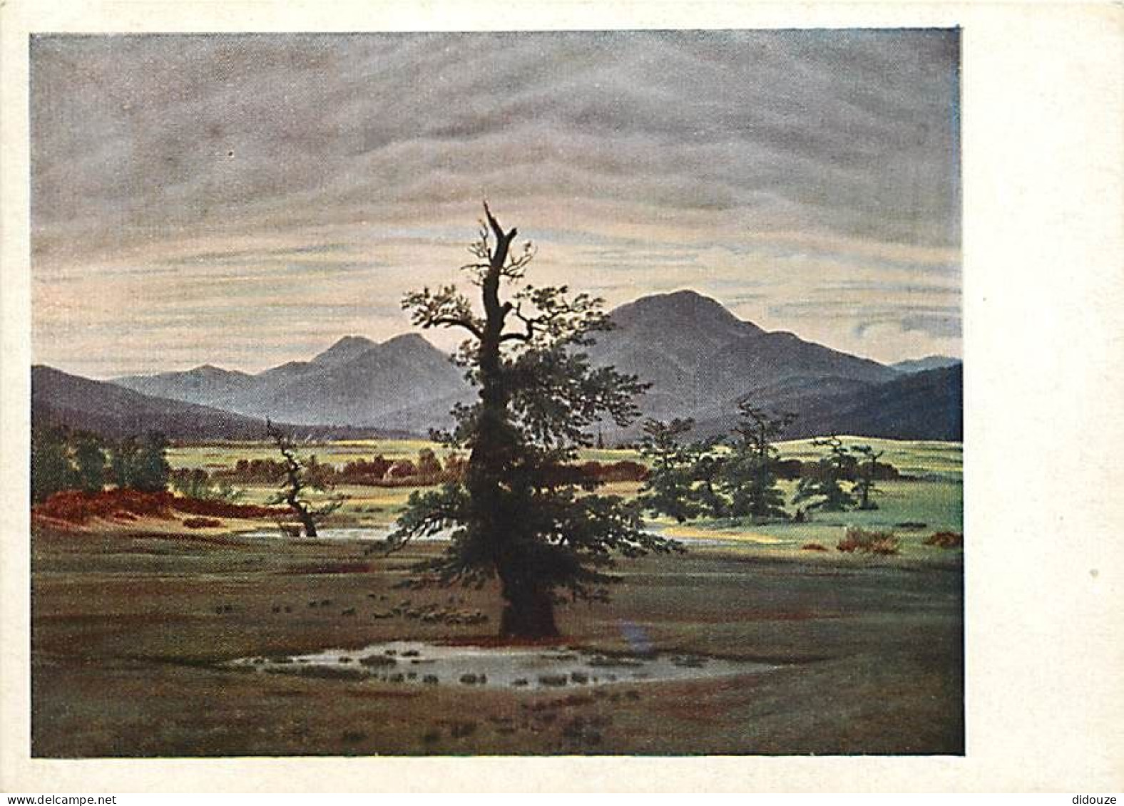 Art - Peinture - Caspar David Friedrich - Harzlandschaft - CPM - Voir Scans Recto-Verso - Paintings