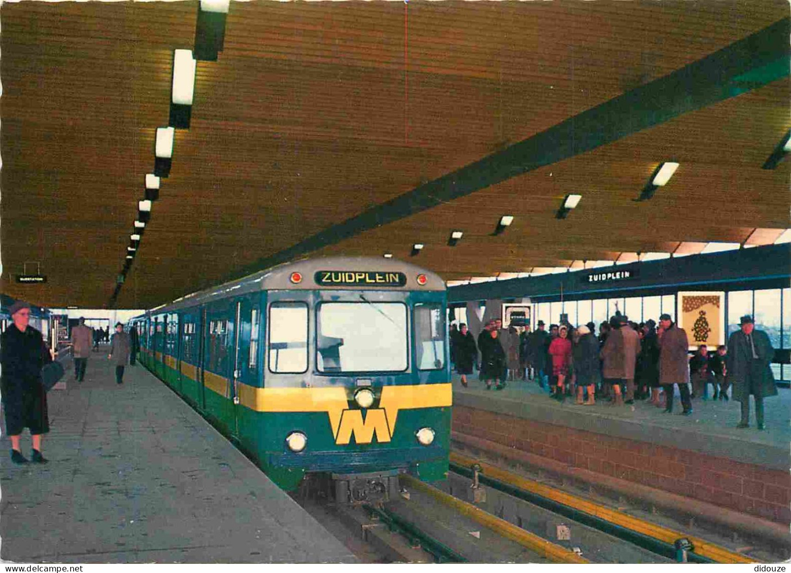 Trains - Métro - Rotterdam - CPM - Voir Scans Recto-Verso - U-Bahnen