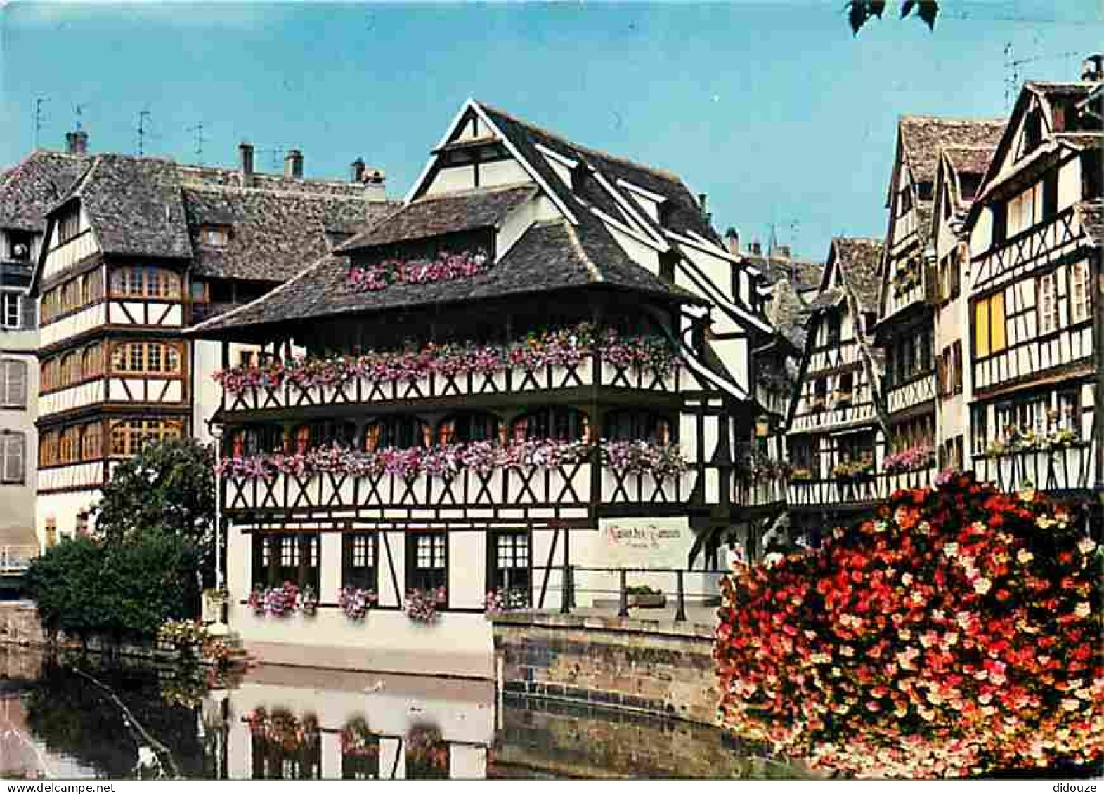 67 - Strasbourg - Maison Des Tanneurs Datant De 1651 Et Rue Du Bain-aux-Plantes - Flamme Postale - Etat Pli Visible - Fl - Strasbourg