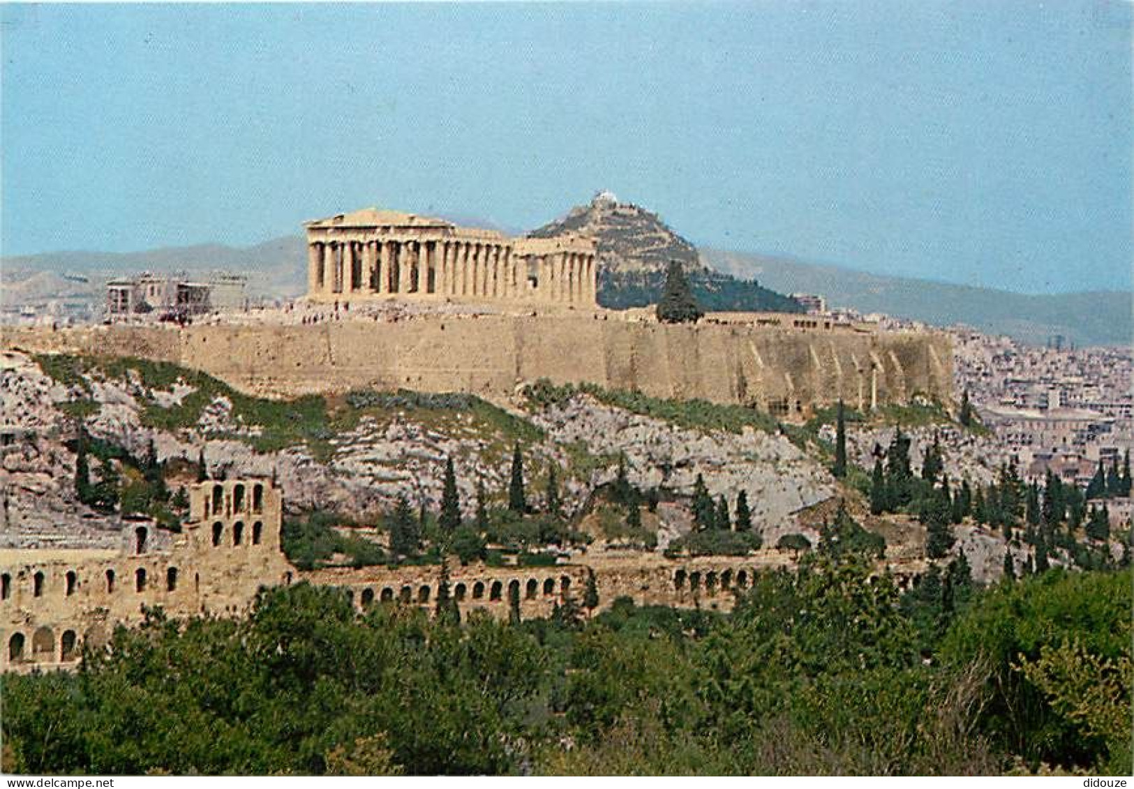 Grèce - Athènes - Athína - L'Acropole - Carte Neuve - CPM - Voir Scans Recto-Verso - Grecia