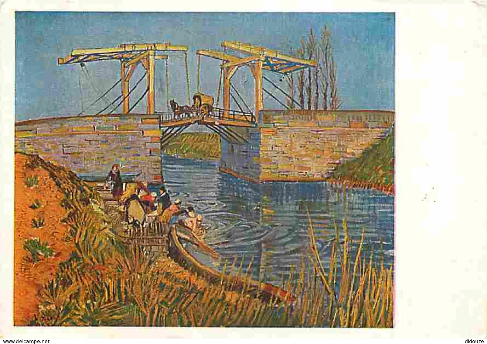 Art - Peinture - Vincent Van Gogh - Brug Te Arles - CPM - Voir Scans Recto-Verso - Peintures & Tableaux