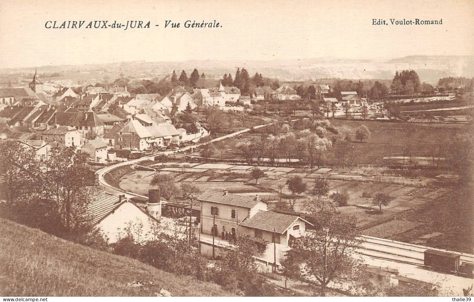 Clairvaux Gare Tramway Voulot Romand - Clairvaux Les Lacs