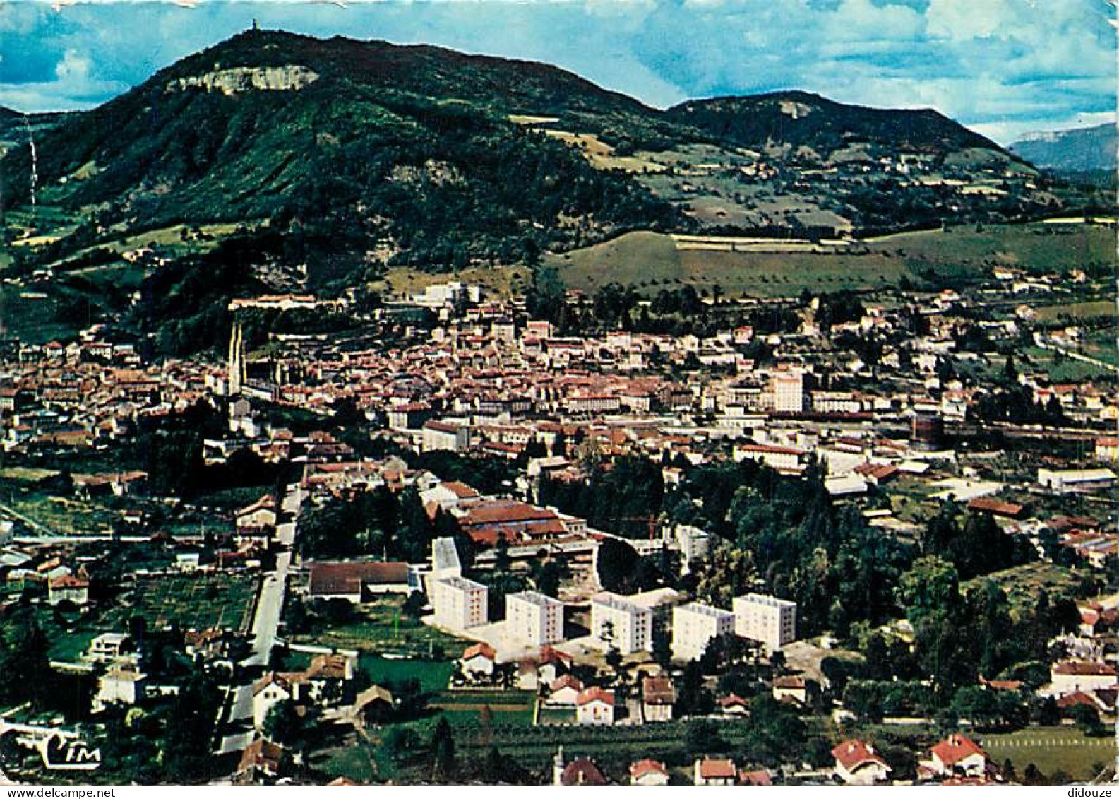 38 - Voiron - Vue Générale Aérienne - Flamme Postale De Voiron - CPM - Voir Scans Recto-Verso - Voiron