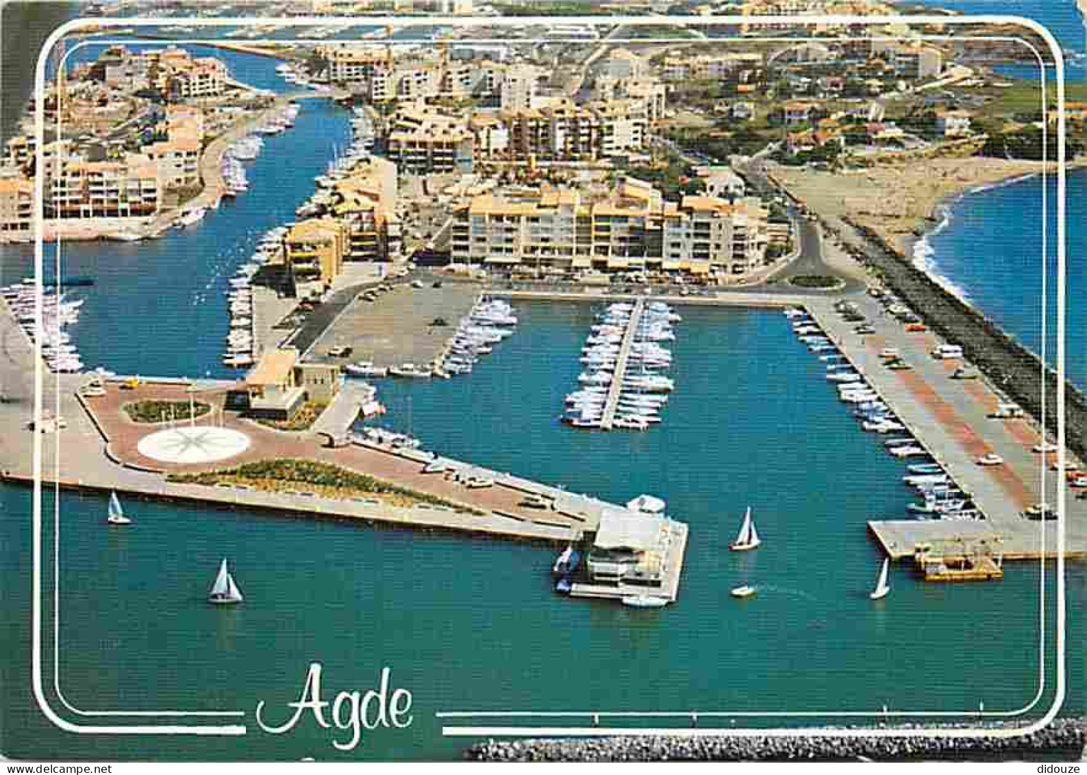 34 - Le Cap D'Agde - Vue Aérienne Des Quais - CPM - Voir Scans Recto-Verso - Agde