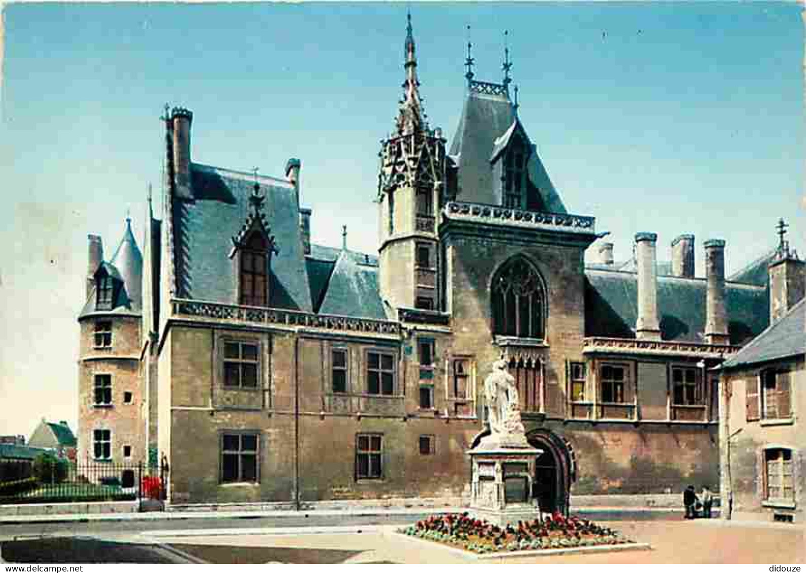 18 - Bourges - Le Palais Jacques Coeur - La Statue De Jacques Coeur - Flamme Postale Du 4e Congrès Des Illusionnistes De - Bourges