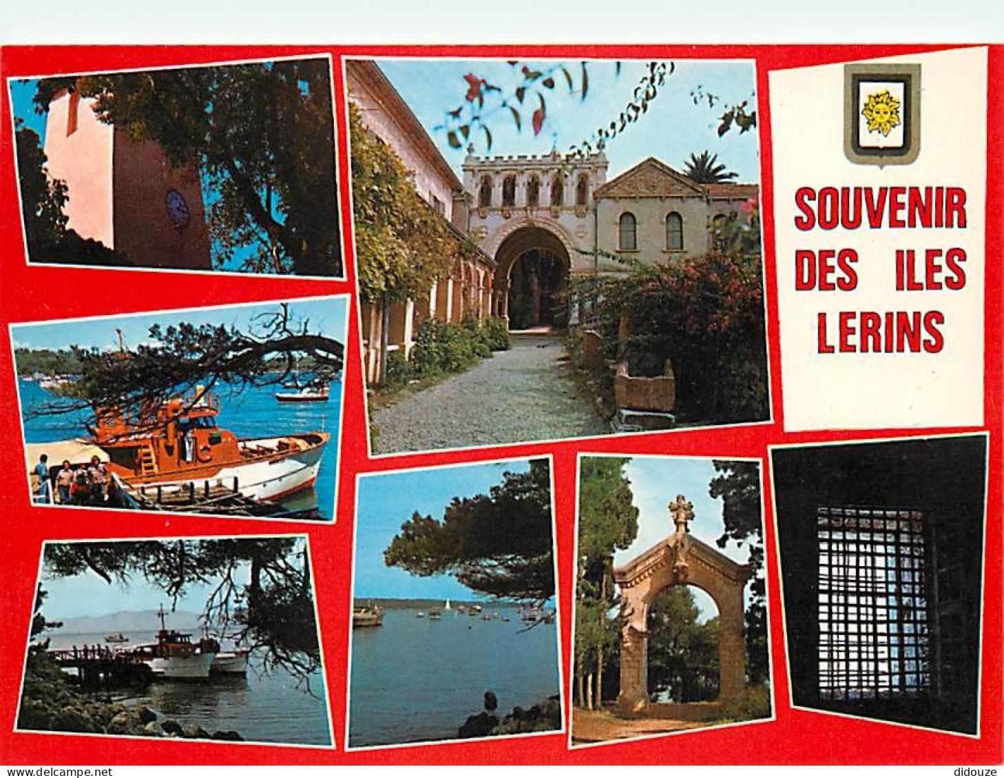 06 - Alpes Maritimes - Les Iles De Lerins - Multivues - Blasons - Bateaux - CPM - Carte Neuve - Voir Scans Recto-Verso - Sonstige & Ohne Zuordnung