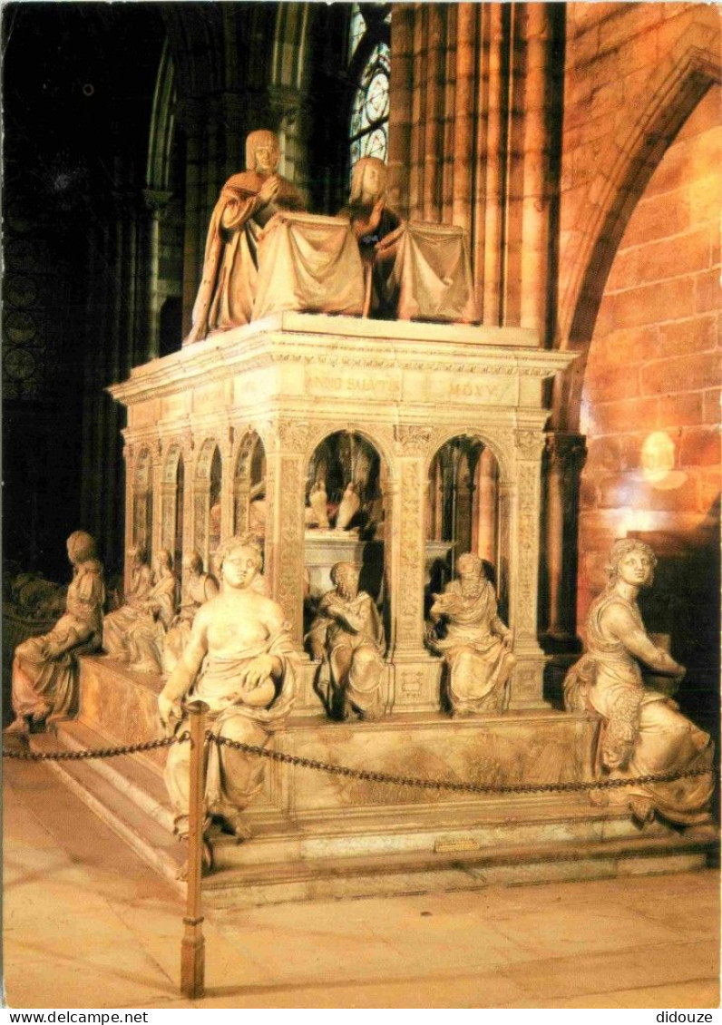 93 - Saint Denis - Intérieur De La Basilique - Tombeau De Louis XVI Et Marie Antoinette - CPM - Voir Scans Recto-Verso - Saint Denis