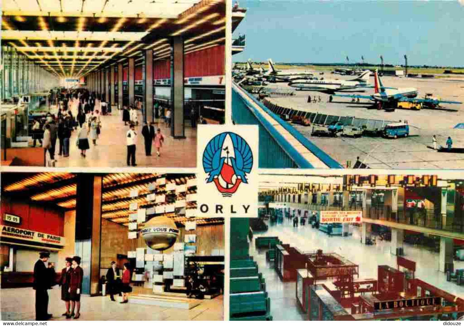 94 - Orly - Aéroport De Paris Orly - Multivues - Automobiles - Blasons - Avions - CPM - Voir Scans Recto-Verso - Orly
