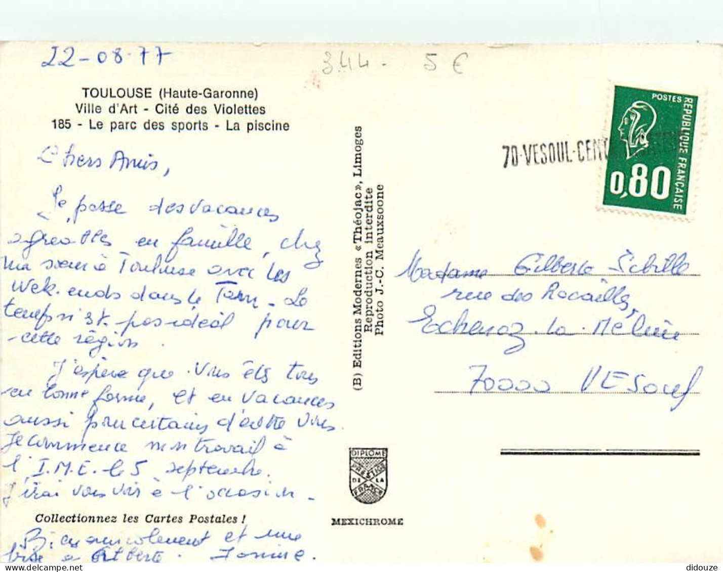 31 - Toulouse - CPM - Voir Scans Recto-Verso - Toulouse