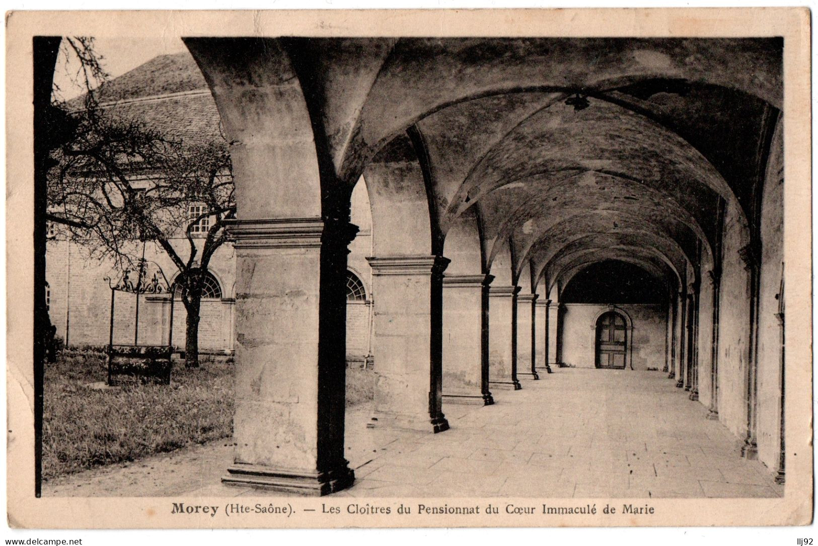 CPA 70 - MOREY (Haute Saône) - Les Cloîtres Du Pensionnat Du Coeur Immaculé De Marie - Autres & Non Classés