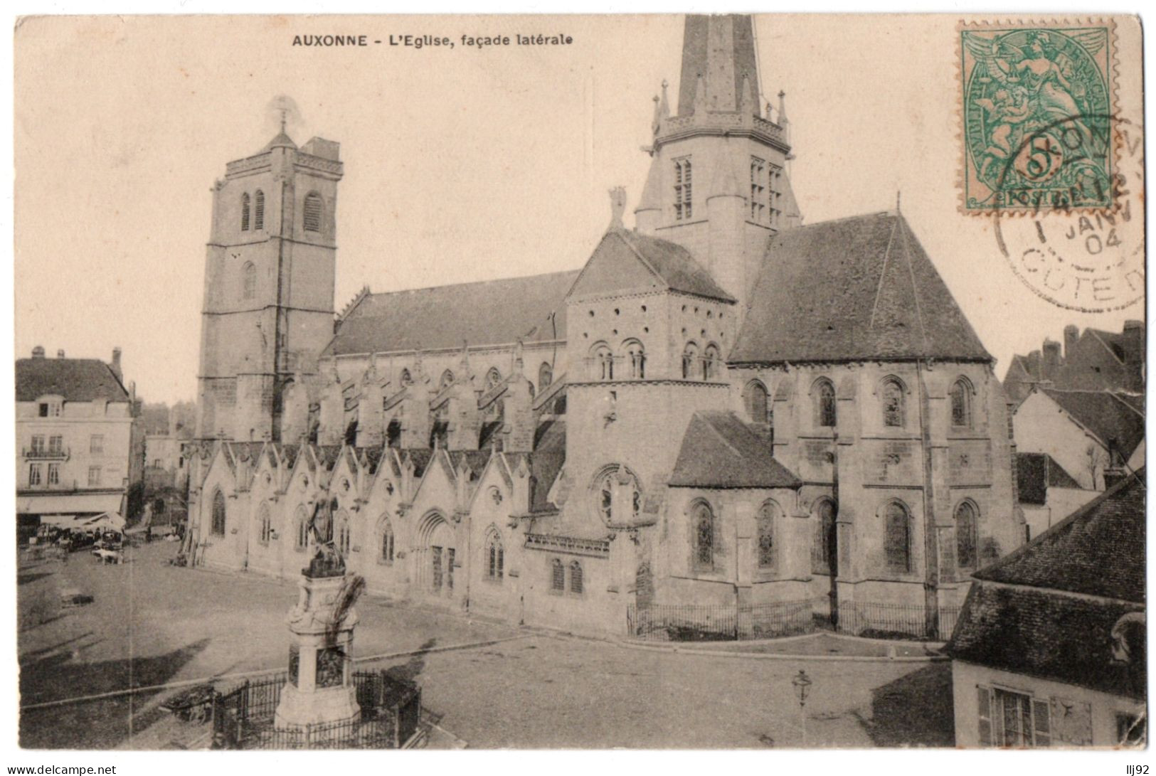 CPA 21 - AUXONNE (Côte D'Or) - L'Eglise, Façade Latérale - Auxonne