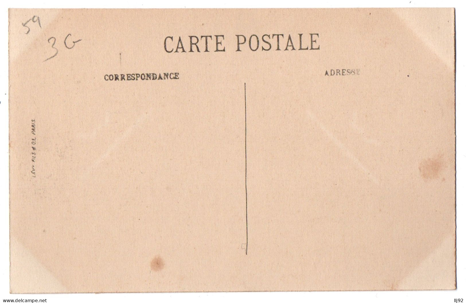 CPA Stéréoscopique 59 - DOUAI (Nord) - 3. Un Côté De L'Hôtel-de-Ville - LL - Stereoscope Cards