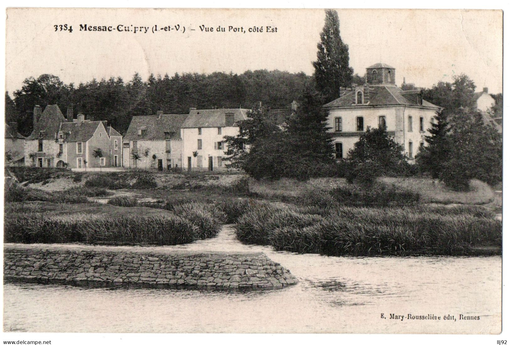 CPA 35 - MESSAC-GUIPRY (Ille Et Vilaine) - 3384. Vue Du Port, Côté Est - Autres & Non Classés