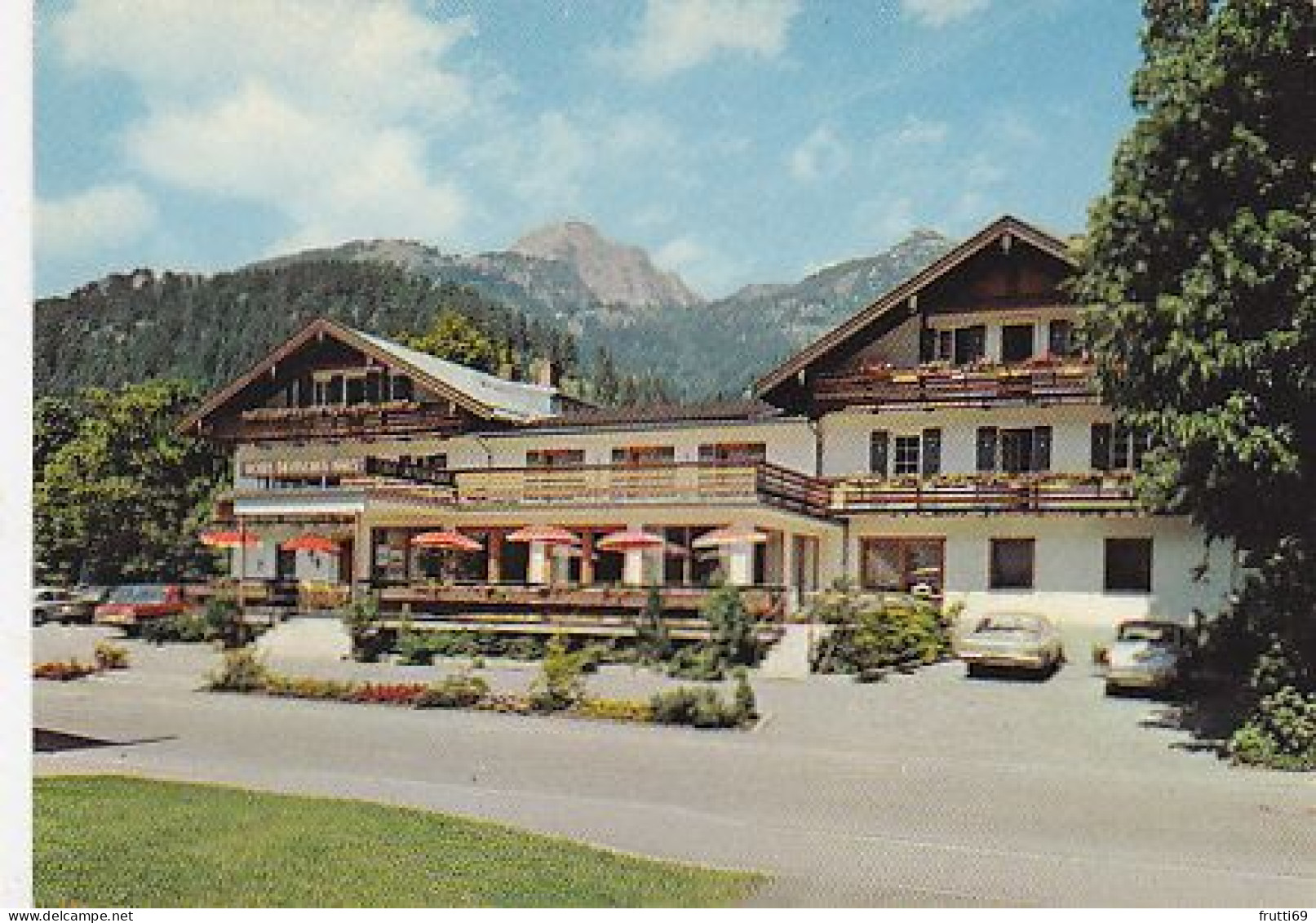 AK 211108 GERMANY - Bayrischzell - Hotel-Café-Restaurant Deutsches Haus - Autres & Non Classés