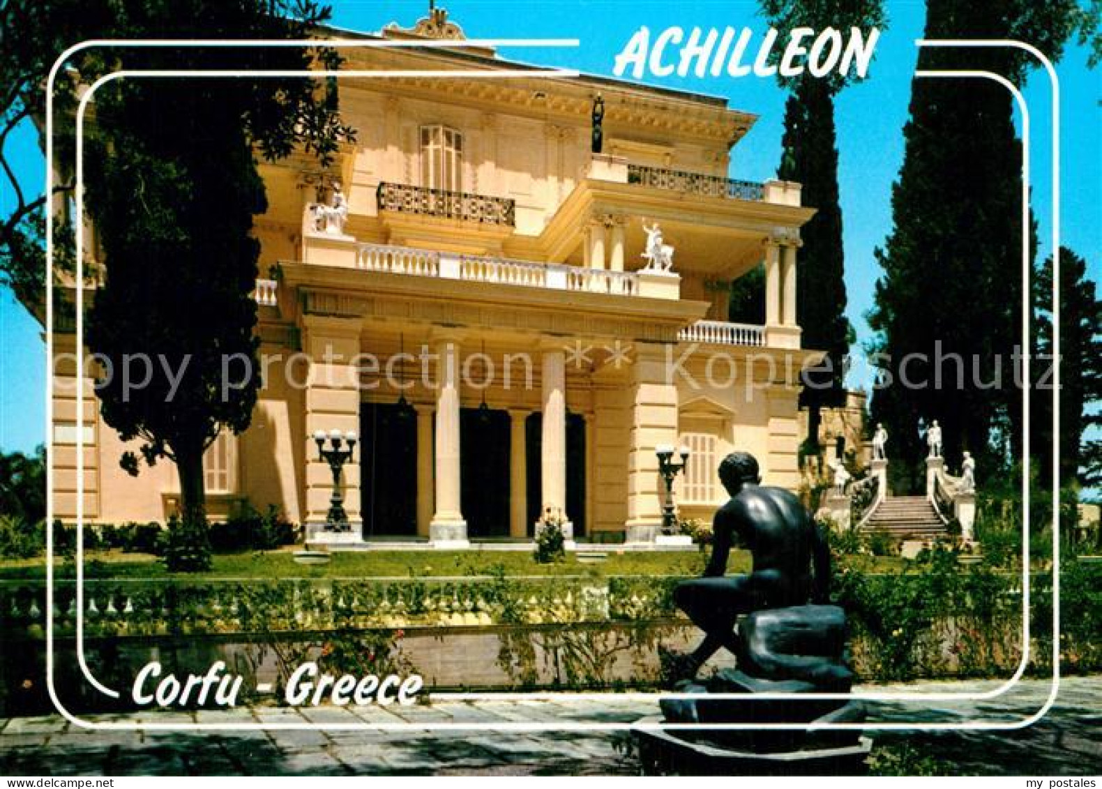 72988011 Corfu Korfu Achilleon Palast Skulptur Corfu Korfu - Griechenland