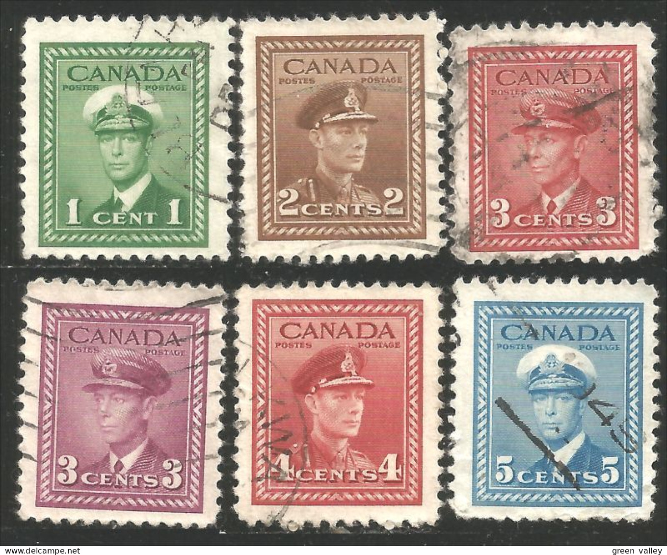 970 Canada King George VI (287) - Oblitérés