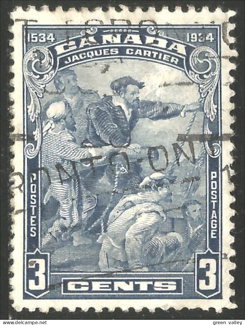 970 Canada 1934 Jacques Cartier Bateau Voilier Sailing Ship Schiffe (142) - Used Stamps