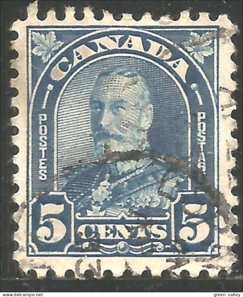 970 Canada 1930 5c Bleu King George V Arch (102) - Gebruikt